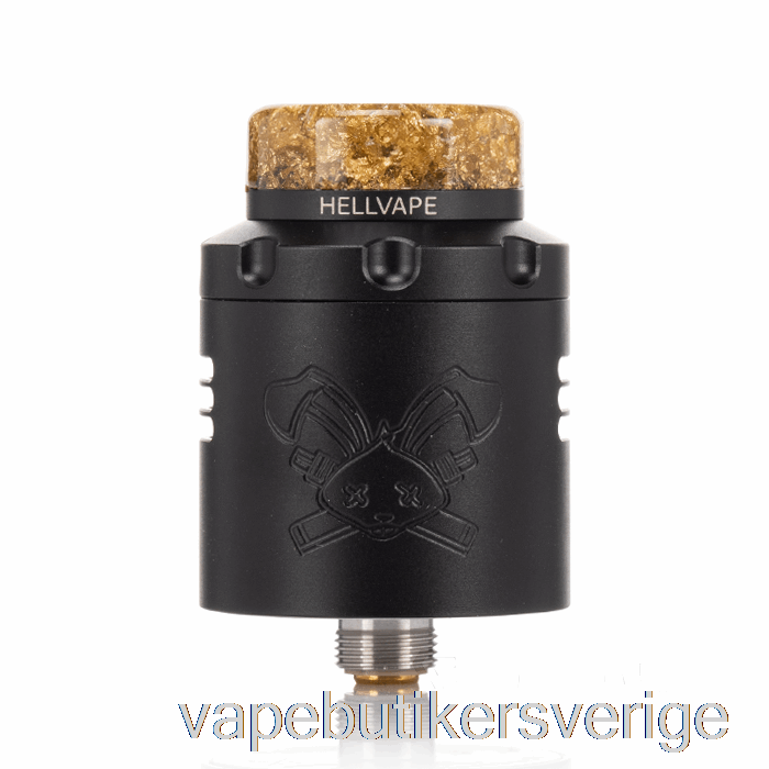 Vape Sverige Hellvape Dead Rabbit V3 24mm Rda Matt Helsvart